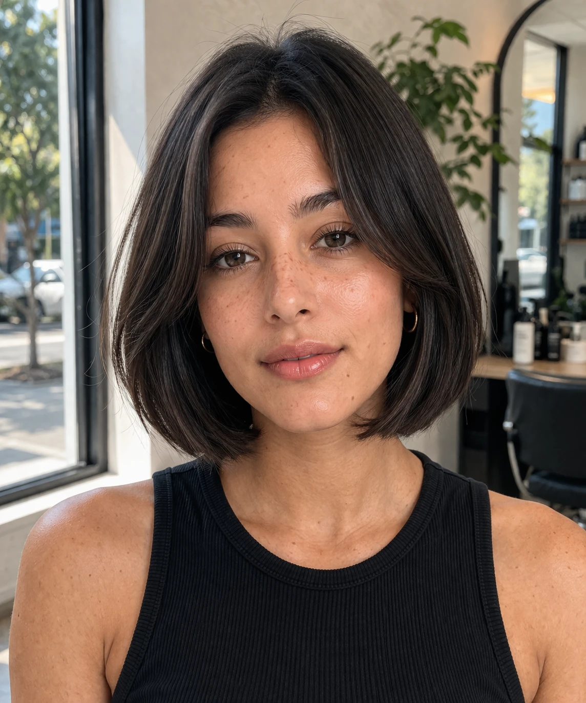 Bob Cut haircut style reference photo