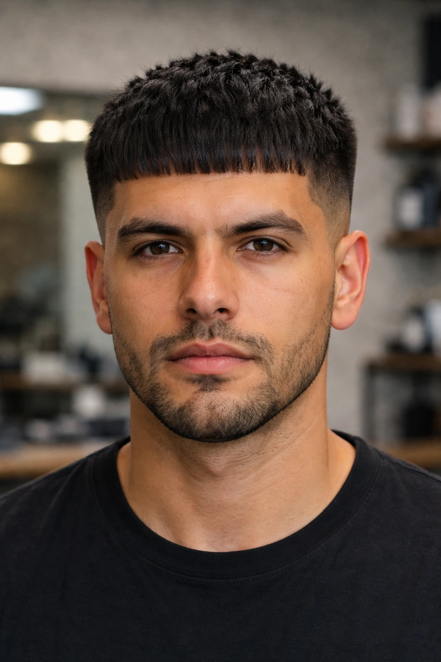 Edgar Cut haircut style reference photo