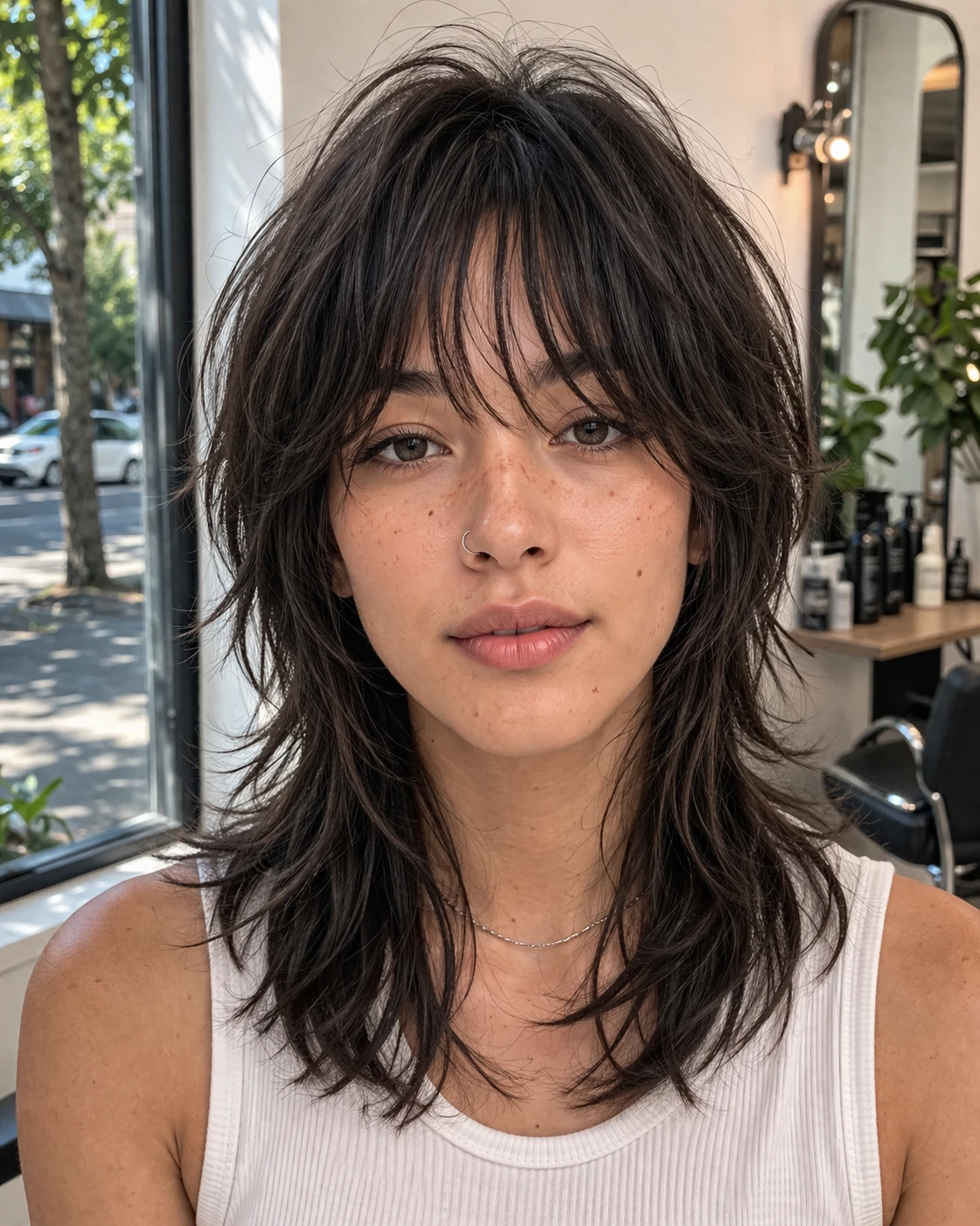 Shag Cut haircut style reference photo